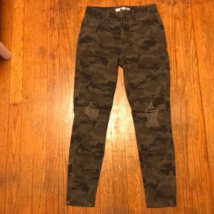 Camo jeggings